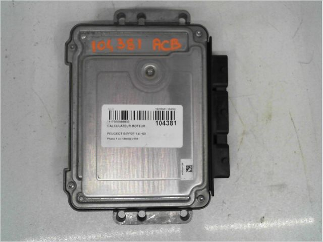 Calculateur moteur occasion PEUGEOT BIPPER Phase 1 - 1.4 HDI 70ch