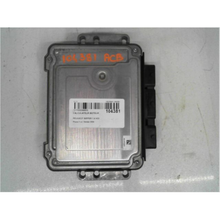 Calculateur moteur occasion PEUGEOT BIPPER Phase 1 - 1.4 HDI 70ch