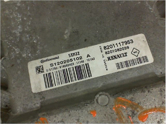 Calculateur moteur occasion RENAULT KANGOO II Phase 1 - 1.5 DCI 70ch