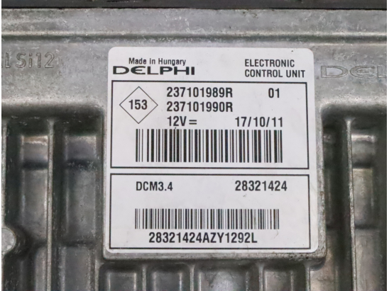 Calculateur moteur occasion RENAULT CLIO III Phase 2 - 1.5 DCI 75ch