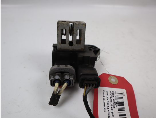 Résistance de ventilateur moteur occasion CITROEN C3 II Phase 2 - 1.6 HDI 90ch