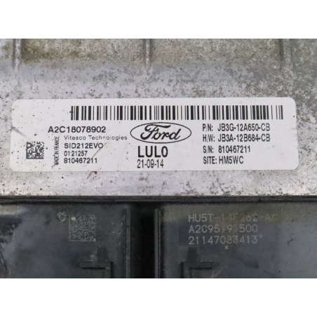 Calculateur moteur occasion FORD RANGER IV Phase 3 - 2.0 TDCI 170ch