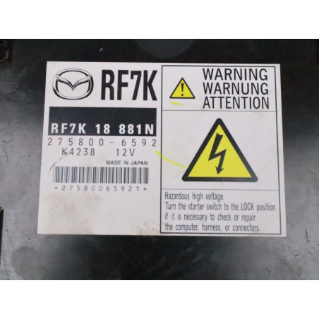 Calculateur moteur occasion MAZDA 6 I Phase 2 - 2.0 MZR-CD 143ch