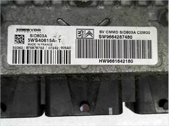 Calculateur moteur occasion CITROEN C4 GRAND PICASSO I Phase 1 - 2.0 HDI 138 ch
