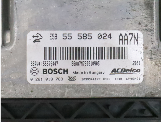 Calculateur moteur occasion OPEL INSIGNIA Phase 1 - 2.0 CDTI 110ch