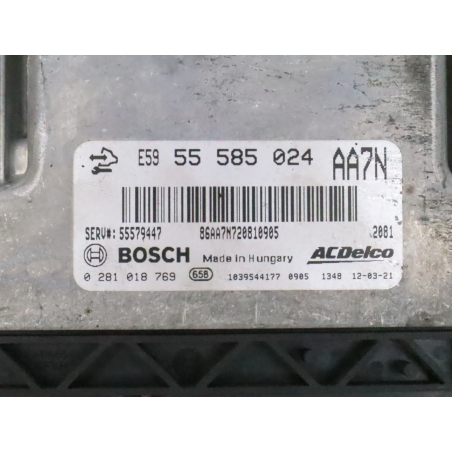 Calculateur moteur occasion OPEL INSIGNIA Phase 1 - 2.0 CDTI 110ch