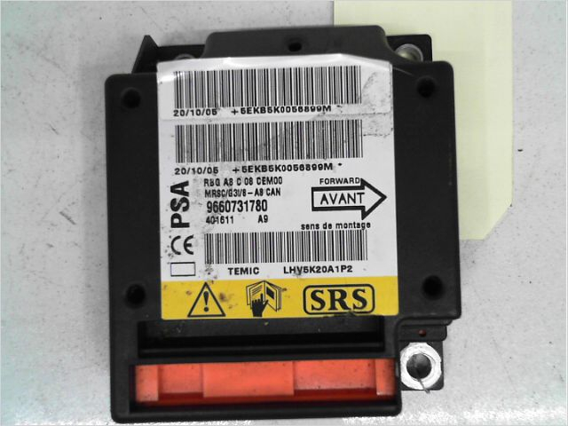 Boitier pyrotechnique occasion CITROEN C3 I Phase 2 - 1.4 HDi 70ch