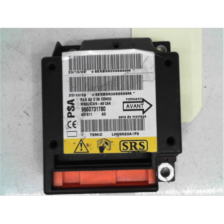 Boitier pyrotechnique occasion CITROEN C3 I Phase 2 - 1.4 HDi 70ch