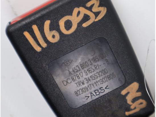 Ancrage ceinture avant gauche occasion RENAULT TWINGO III Phase 1 - 0.9 TCE 12v 90ch