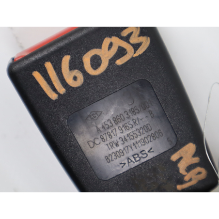 Ancrage ceinture avant gauche occasion RENAULT TWINGO III Phase 1 - 0.9 TCE 12v 90ch