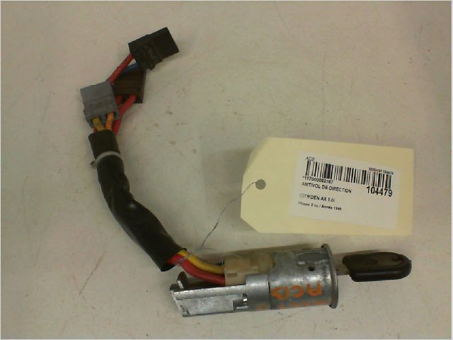Antivol de direction occasion CITROEN AX Phase 2 - 1.0i