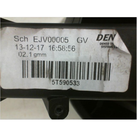 VENTILATEUR DE CHAUFFAGE