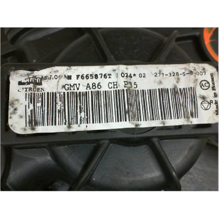 VENTILATEUR DE CHAUFFAGE