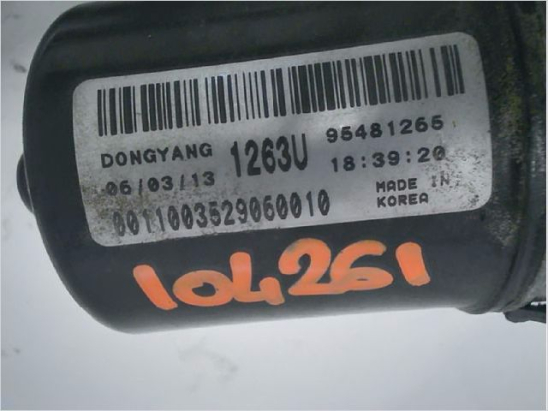 Mecanisme essuie-glace avant occasion CHEVROLET SPARK Phase 1 - 1.0i 16v 68ch