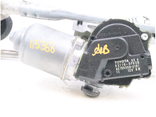 Mecanisme essuie-glace avant occasion TOYOTA VERSO Phase 2 - 1.6 D 112ch D-4D