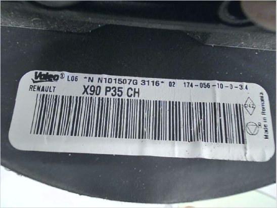 Ventilateur de chauffage occasion DACIA SANDERO I Phase 1 - 1.4 MPI 75ch