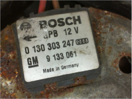 Moteur ventilateur clim occasion OPEL ASTRA II Phase 1 - 1.6i 16v 100ch