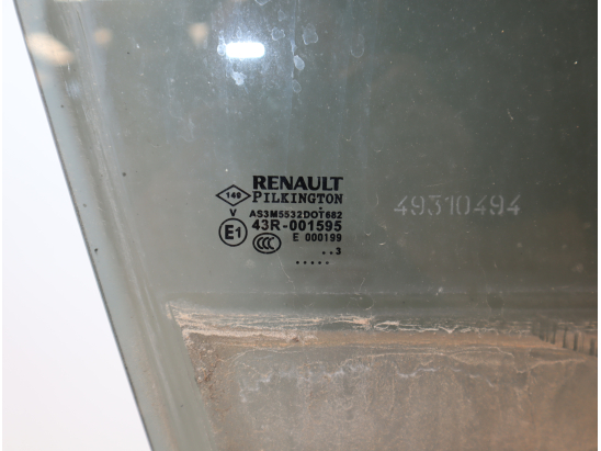 Glace porte ar d occasion RENAULT CAPTUR Phase 1 - 1.5 DCI 90ch