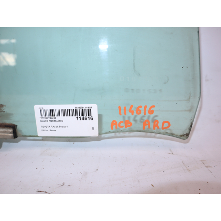 Glace porte ar d occasion TOYOTA RAV4 II Phase 1 - 2.0 VVTi VX 150ch