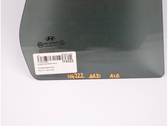 GLACE FIXE PORTE AR D