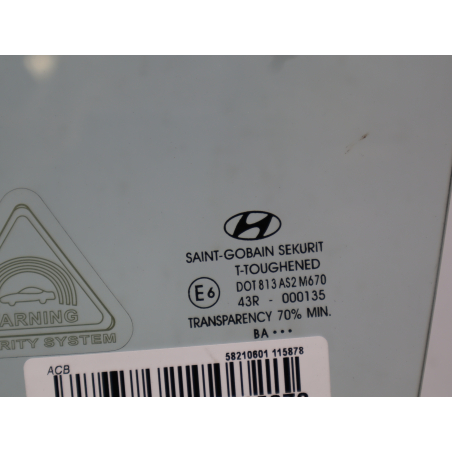 Glace porte av g occasion HYUNDAI I 10 I phase 2 - 1.2i 90ch