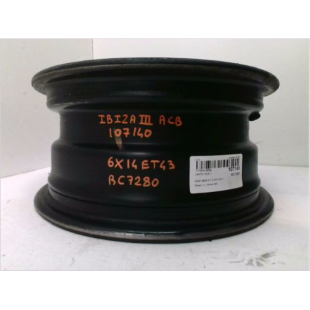 Jante tole occasion SEAT IBIZA III Phase 1 - 1.9 TDI 100ch