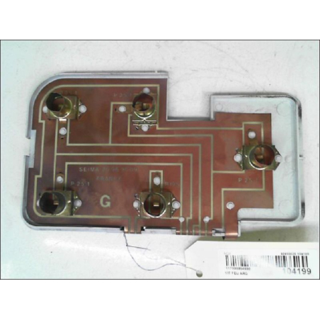 Platine feu arrière gauche occasion CITROEN BX Phase 1 - 1.6 90ch