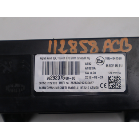 Boiter BTA localisation occasion PEUGEOT 2008 phase 2 - 1.6 HDI 100ch