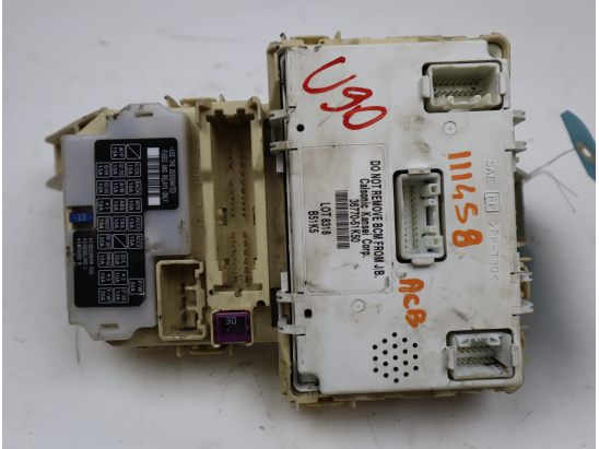 Platine fusible habitacle (BSI) occasion SUZUKI SPLASH Phase 1 - 1.3 DDIS 75ch