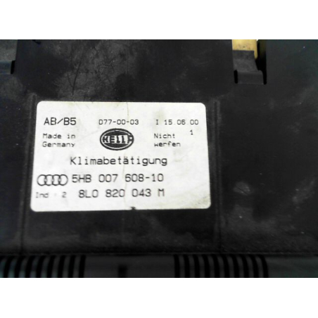 Commande de chauffage occasion AUDI A3 I Phase 1 - 1.8i S3 210ch