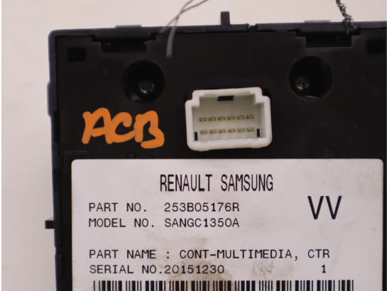 Commande autoradio occasion RENAULT SCENIC III Phase 3 - 1.2i 132ch