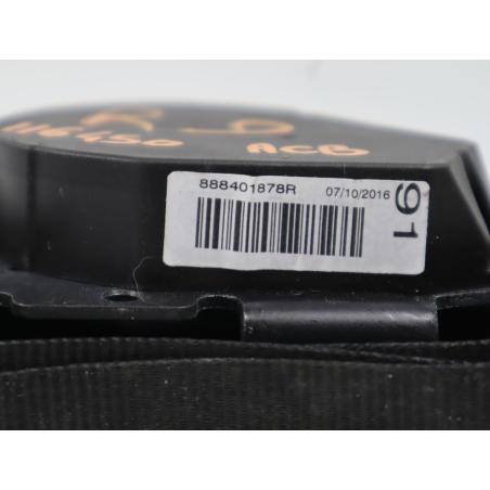 Ceinture arrière droite occasion RENAULT CLIO IV Phase 2 - 1.5 DCI 90ch