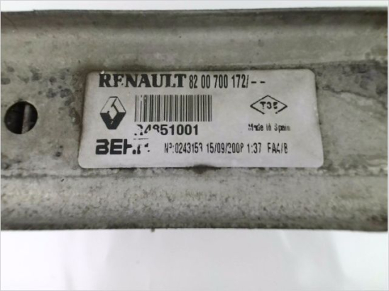 Echangeur air occasion RENAULT SCENIC II Phase 2 - 1.5 DCI 105ch