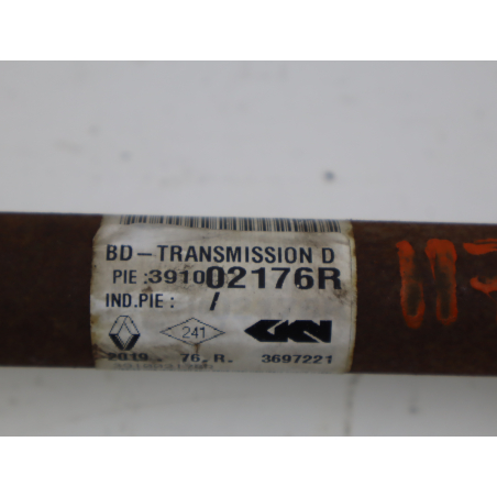 Transmission avant droite occasion RENAULT MASTER III Phase 2 - 2.3 DCI 130ch