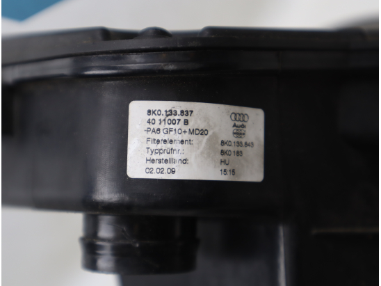 BOITIER FILTRE A AIR