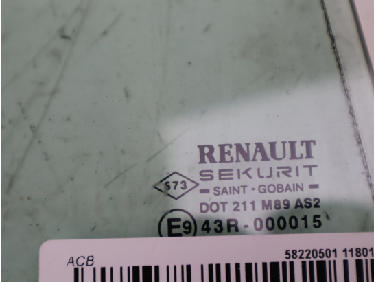 GLACE FIXE PORTE AR D