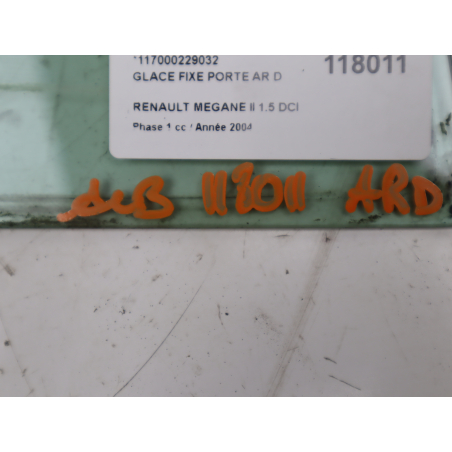 GLACE FIXE PORTE AR D