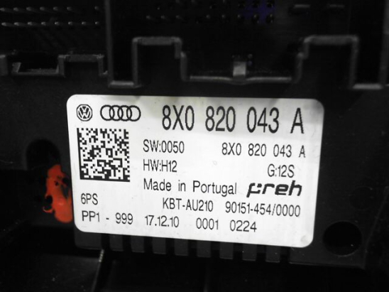 COMMANDE DE CHAUFFAGE