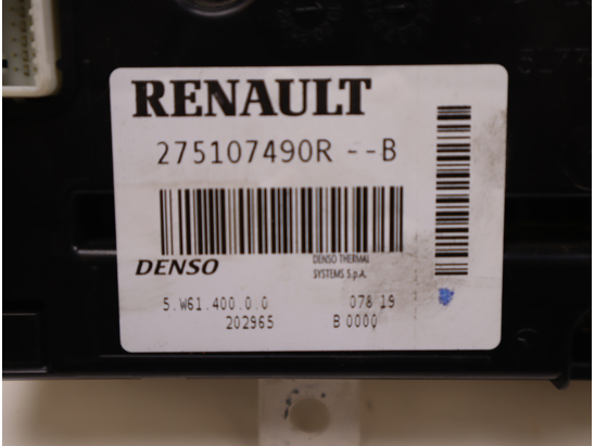 COMMANDE DE CHAUFFAGE