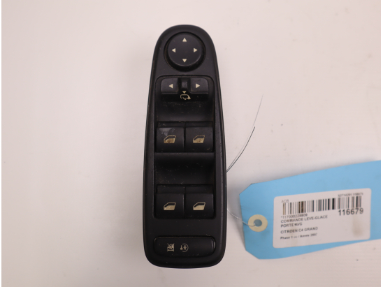 COMMANDE LEVE-GLACE PORTE AVG