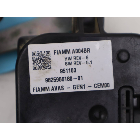 KLAXON  / AVERTISSEUR