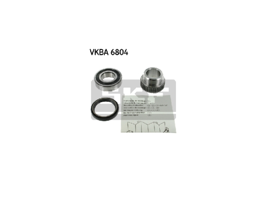 Kit roulements SKF VKBA6804