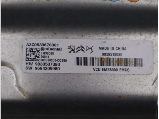 CALCULATEUR BOITE AUTO