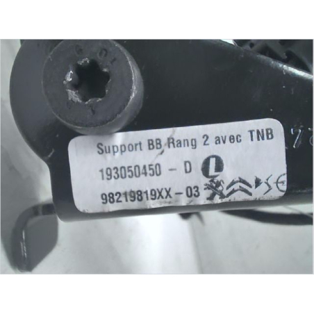 Ancrage ceinture arrière droit occasion PEUGEOT RIFTER Phase 1 - 1.2i PureTech 110ch