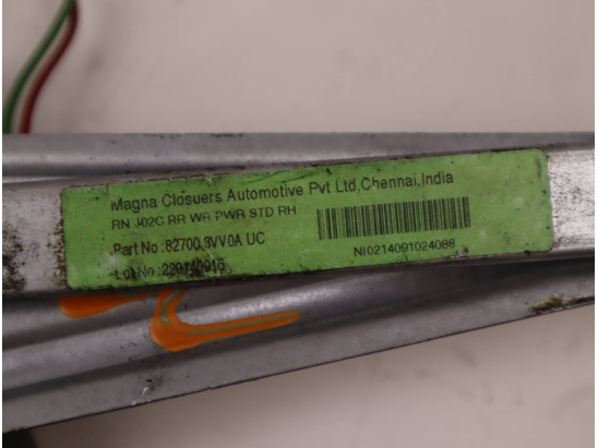 MECANISME+MOTEUR LEVE-GLACE ARD