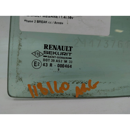 GLACE FIXE PORTE AR G