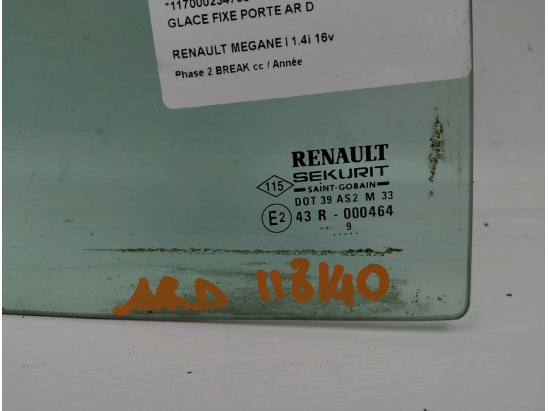 GLACE FIXE PORTE AR D