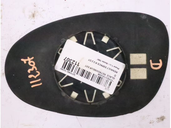 GLACE  RETROVISEUR EXT D