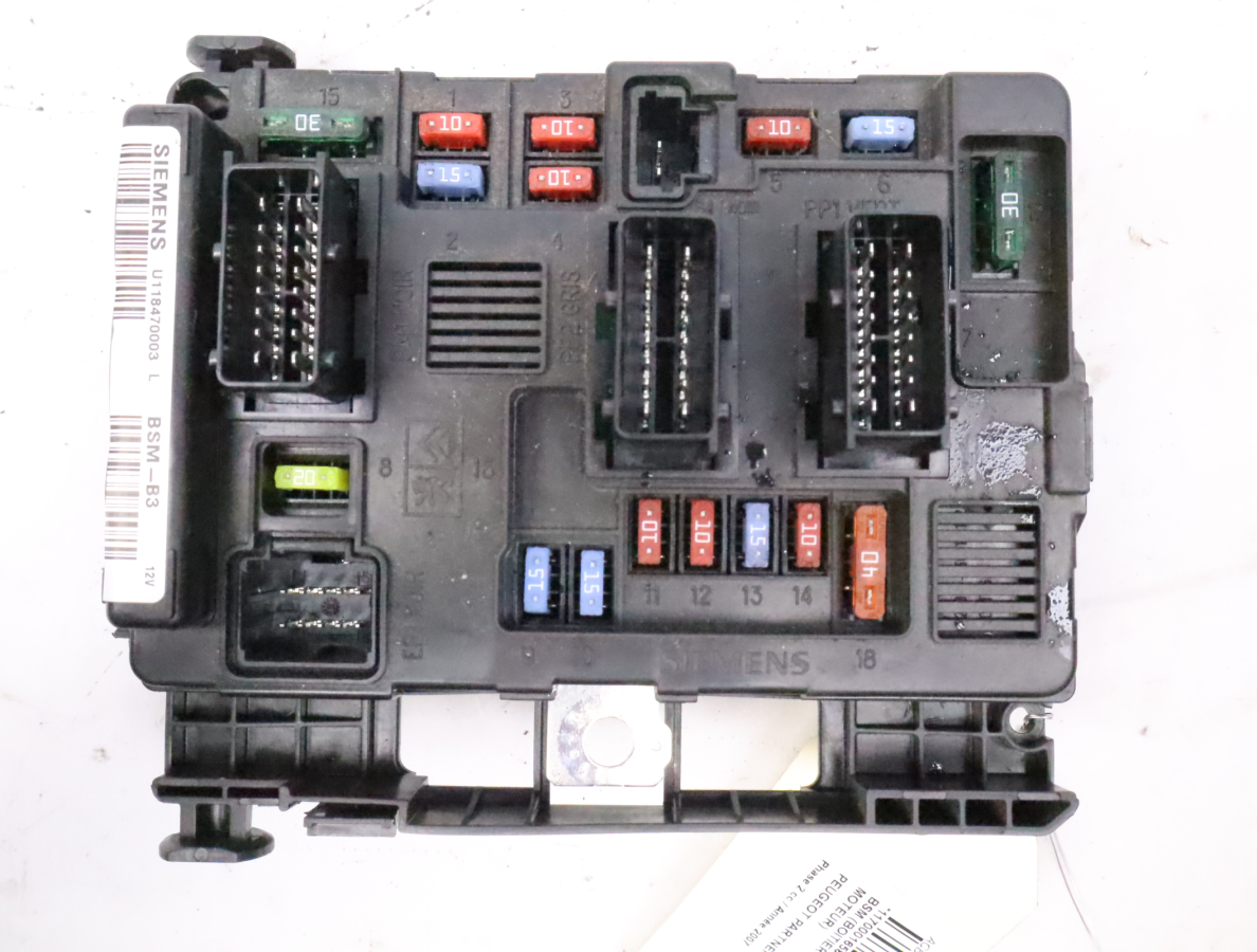 BSM (BOITIER SERVITUDE MOTEUR)