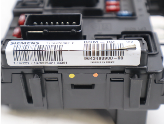 BSM (BOITIER SERVITUDE MOTEUR)